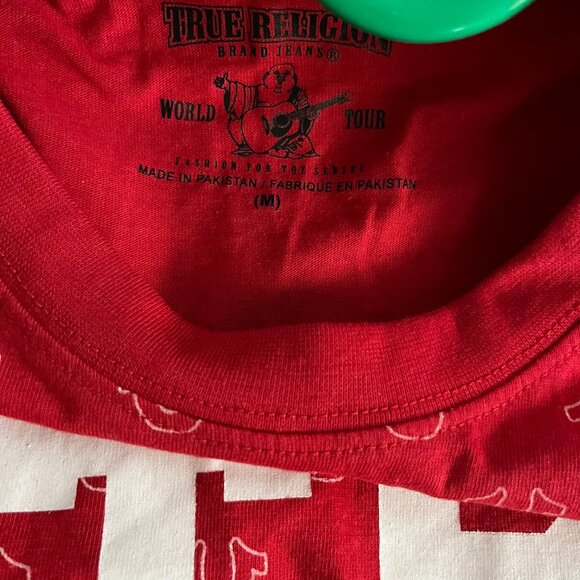 BNWT TRUE RELIGION gym red (M) - Picture 4 of 6